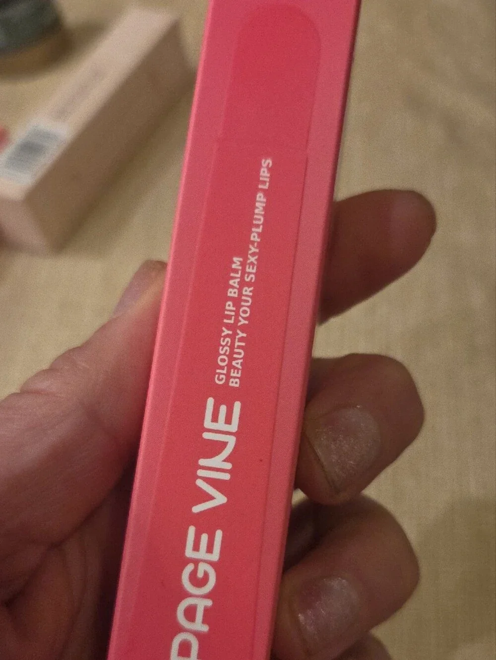Page Vine Trio Pink Lip Balms & Lip Matte NIB